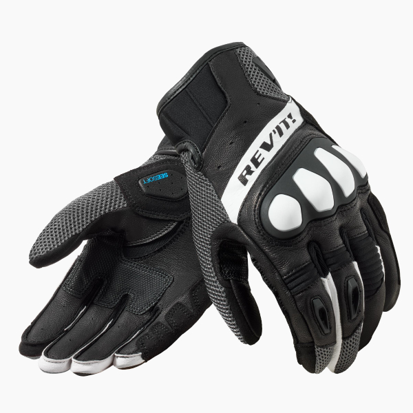 Motorcycle Gloves REV'IT Ritmo Black Grey