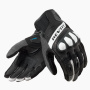 Motorcycle Gloves REV'IT Ritmo Black Grey