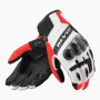 Motorcycle Gloves REV'IT Ritmo Black Neon Red