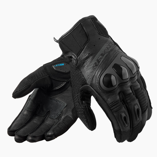 Motorcycle Gloves REV'IT Ritmo Black