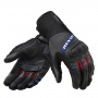 Motorcycle Gloves REV'IT Sand 4 H2O Black Red