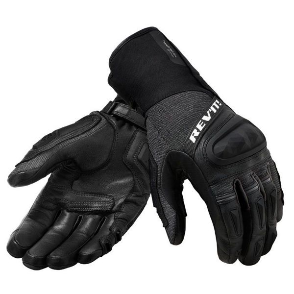 Motorcycle Gloves REV'IT Sand 4 H2O Black