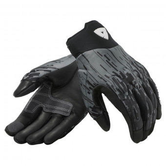Motorcycle Gloves REV'IT Spectrum Black Charcoal Grey Motorcycle Gloves REV'IT Spectrum Black Charcoal Grey