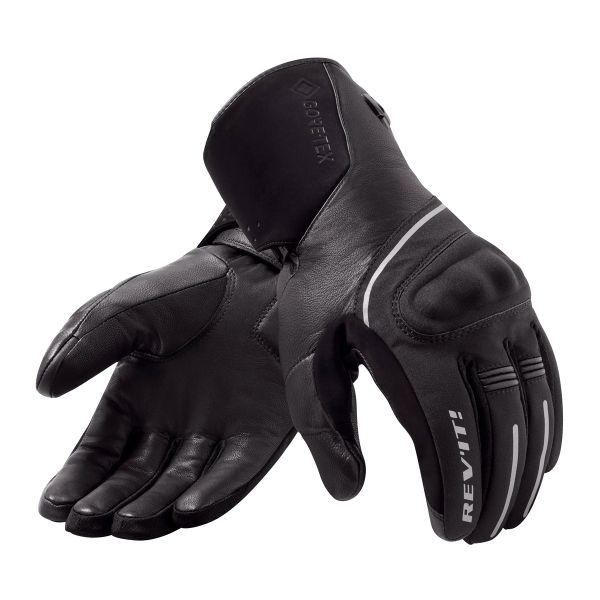 Motorcycle Gloves REV'IT Stratos 3 GTX Black Motorcycle Gloves REV'IT Stratos 3 GTX Black