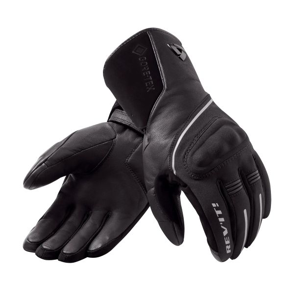 Motorcycle Gloves REV'IT Stratos 3 GTX Ladies Black Motorcycle Gloves REV'IT Stratos 3 GTX Ladies Black