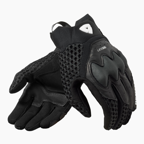 Motorcycle Gloves REV'IT Veloz Black