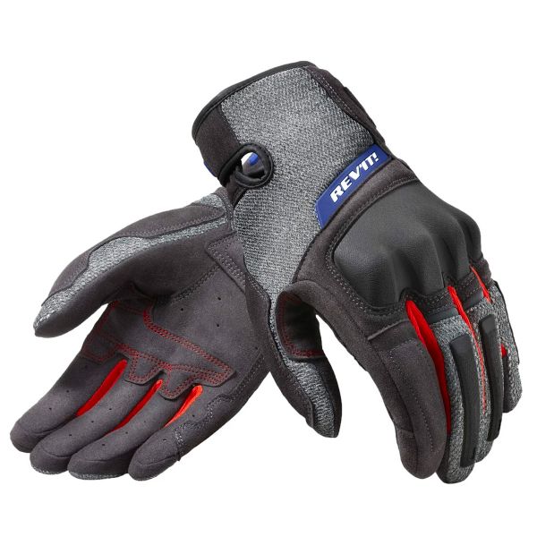 Motorcycle Gloves REV'IT Volcano Black Grey