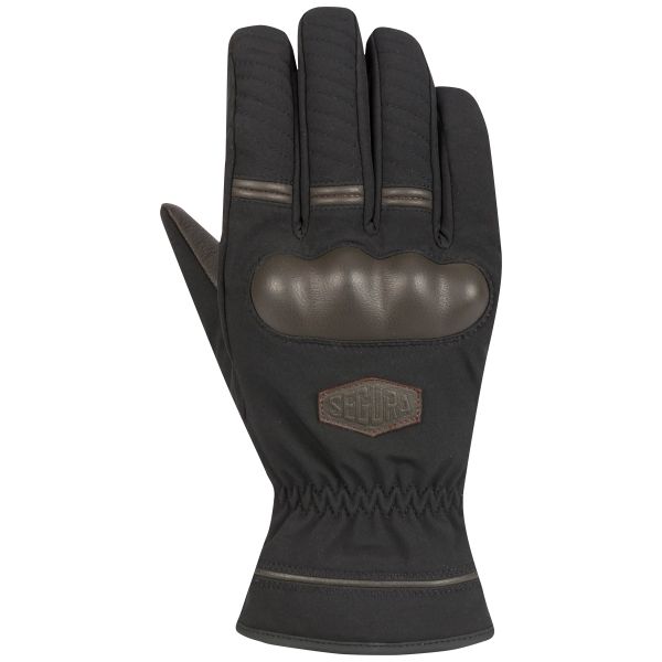 Motorcycle Gloves Segura Collins Black brown Gloves