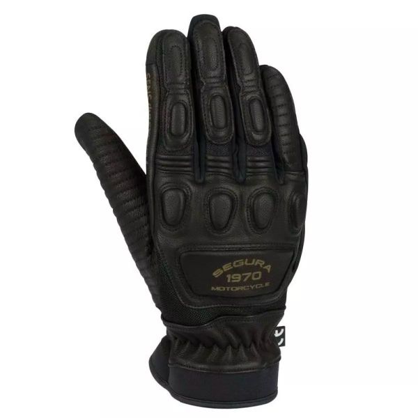 Motorcycle Gloves Segura Jango Black