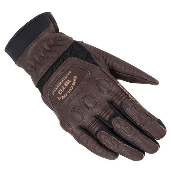 Motorcycle Gloves Segura Lady Butch Brown Motorcycle Gloves Segura Lady Butch Brown