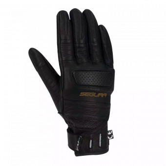 Motorcycle Gloves Segura Lady Horson Black