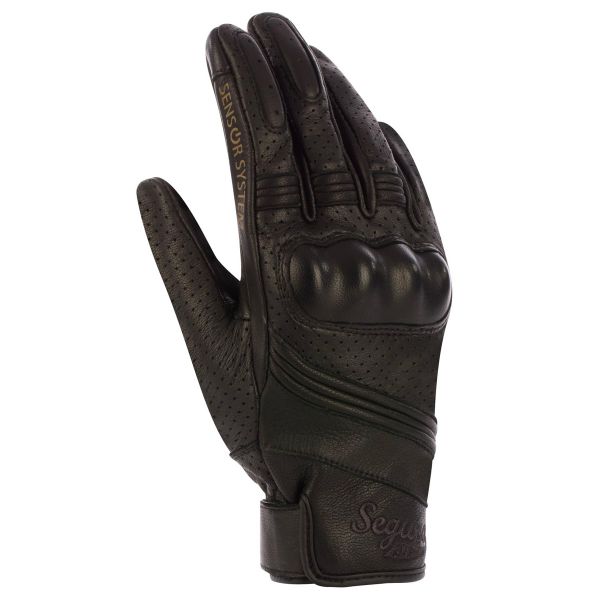 Motorcycle Gloves Segura Lady Logan Black