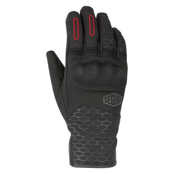Motorcycle Gloves Segura Lady Natcho Black Red