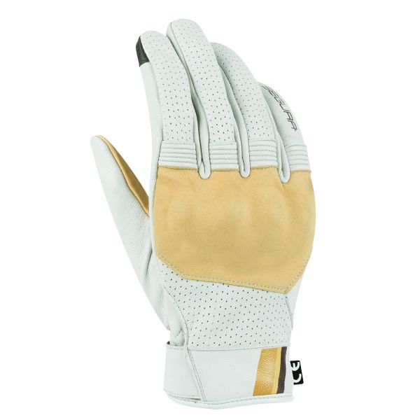 Motorcycle Gloves Segura Mojo Light Grey Beige Glove Motorcycle Gloves Segura Mojo Light Grey Beige Glove