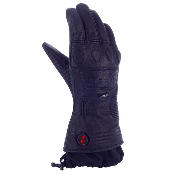 Motorcycle Gloves Segura Shiro Heated Black Motorcycle Gloves Segura Shiro Heated Black