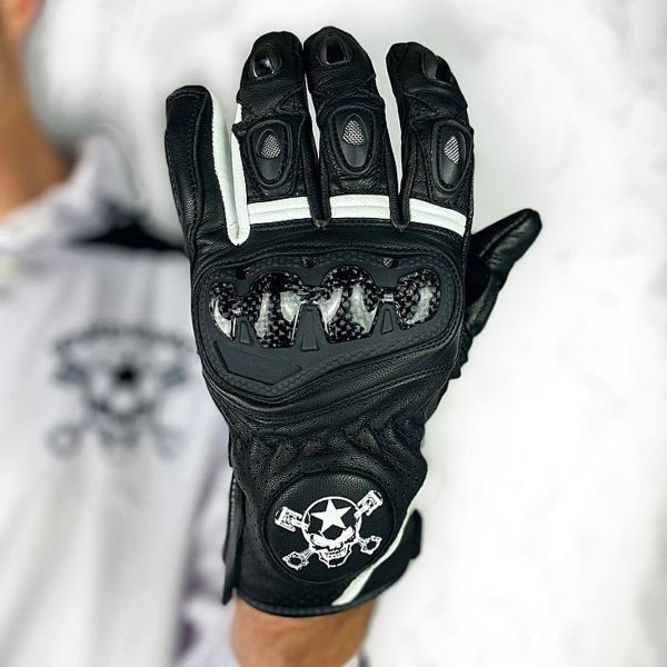 Motorcycle Gloves SPARTMOTARD SPM Black 01 Motorcycle Gloves SPARTMOTARD SPM Black 01