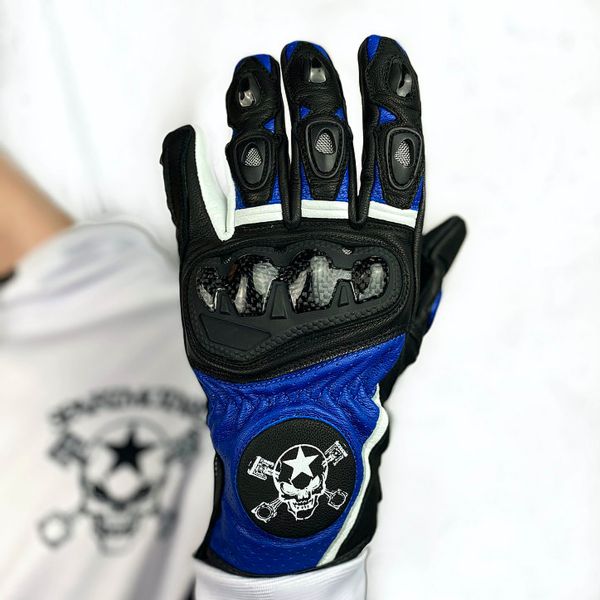 Motorcycle Gloves SPARTMOTARD SPM Blue 03