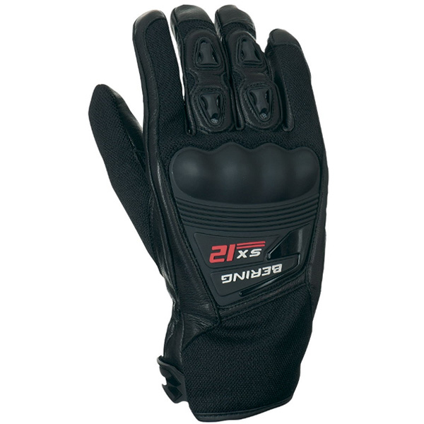 Motorcycle Gloves Bering SX12 Black