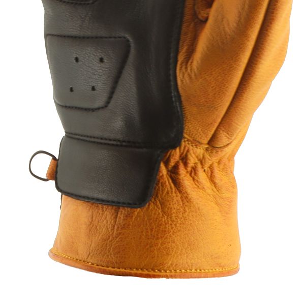 Von Dutch Bones Leather Gold Black