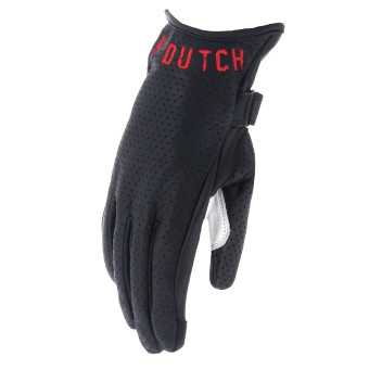 Motorcycle Gloves Von Dutch Brigitte Air Black White