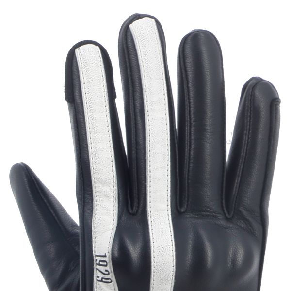 Von Dutch Hawk Leather Black White