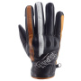 Motorcycle Gloves Von Dutch Hawk Leather Black Gold White