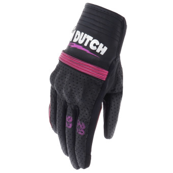 Motorcycle Gloves Von Dutch Jackie Air Black Pink