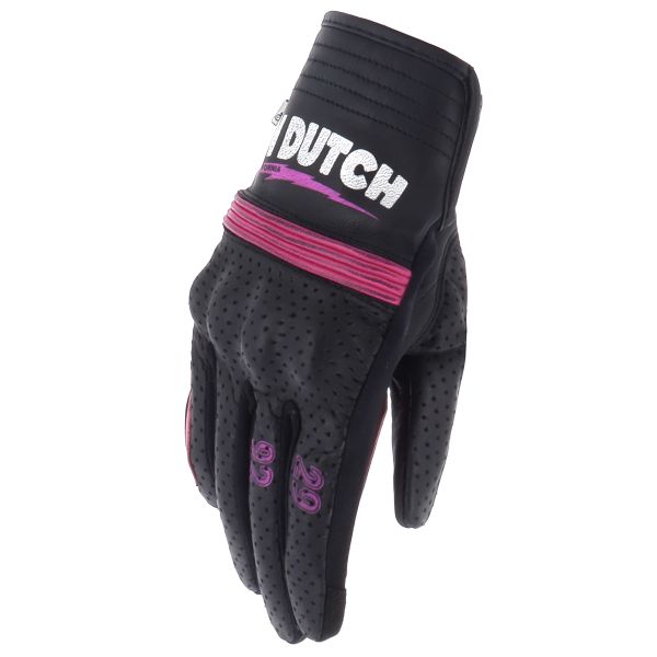 Motorcycle Gloves Von Dutch Jackie Air Black Pink