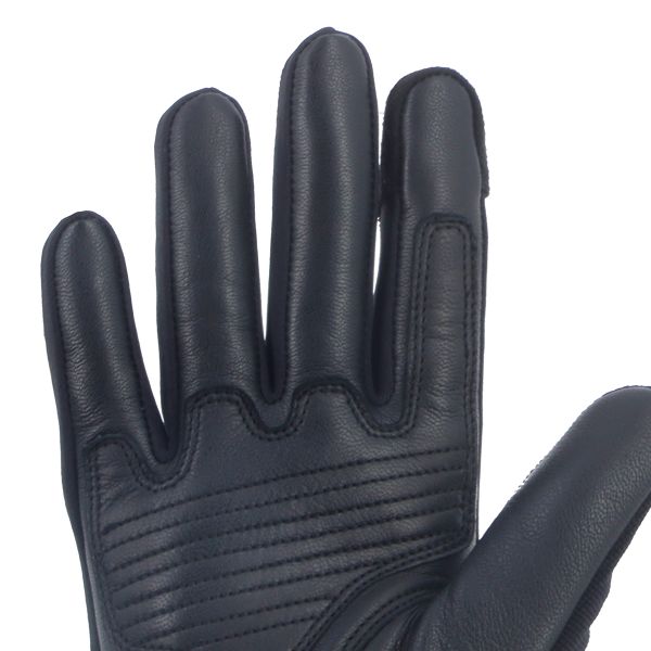 Von Dutch Silver Leather Black