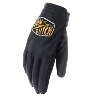 Motorcycle Gloves Von Dutch Storm Summer Black Gold