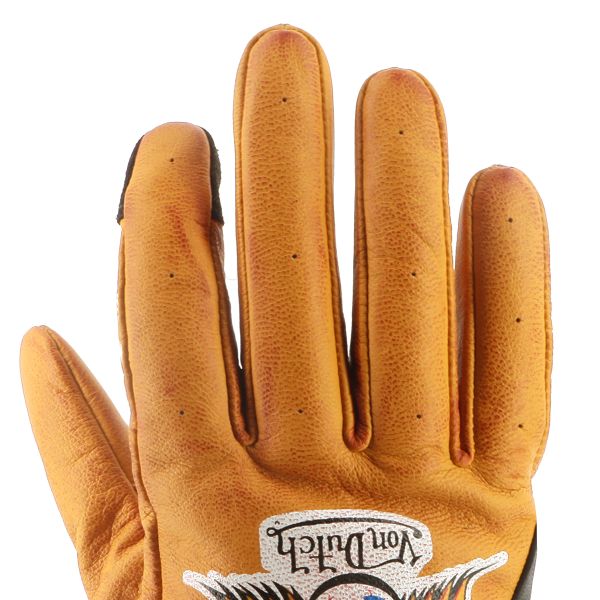 Von Dutch Vision Leather Gold Black