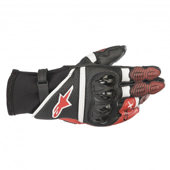 Motorcycle Gloves Alpinestars GP X V2 Black White Red