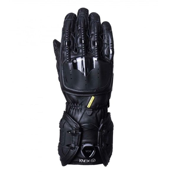 Motorcycle Gloves Knox Handroid MK4 All Black Motorcycle Gloves Knox Handroid MK4 All Black