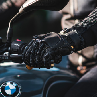 Motorcycle Gloves Knox Handroid MK4 Pod All Black Motorcycle Gloves Knox Handroid MK4 Pod All Black