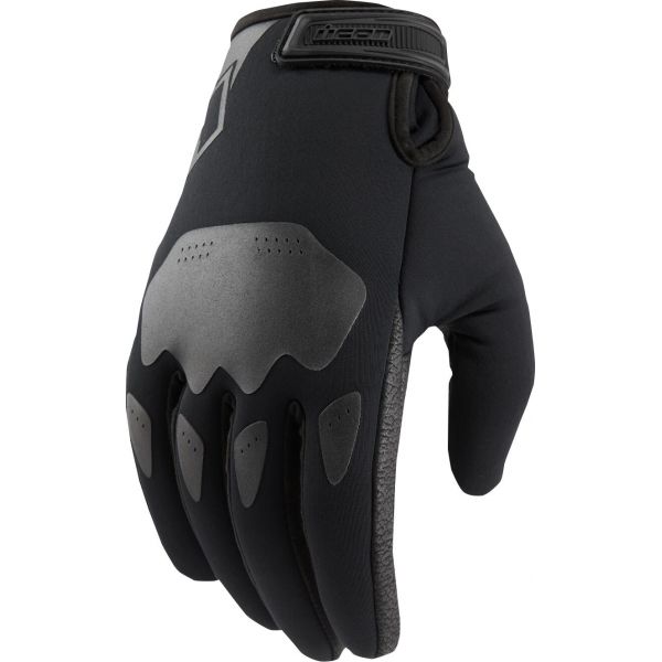Motorcycle Gloves ICON Hooligan Insulated Black