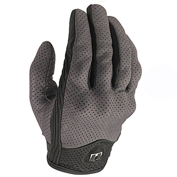 Motorcycle Gloves ICON Pursuit Grey Mesh