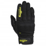 Motorcycle Gloves Furygan Jet D3O Black Yellow Fluo