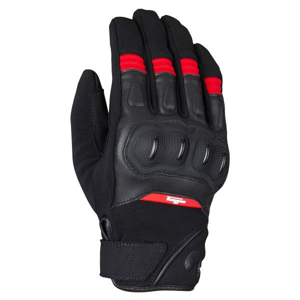 Motorcycle Gloves Furygan Low Black Red Motorcycle Gloves Furygan Low Black Red