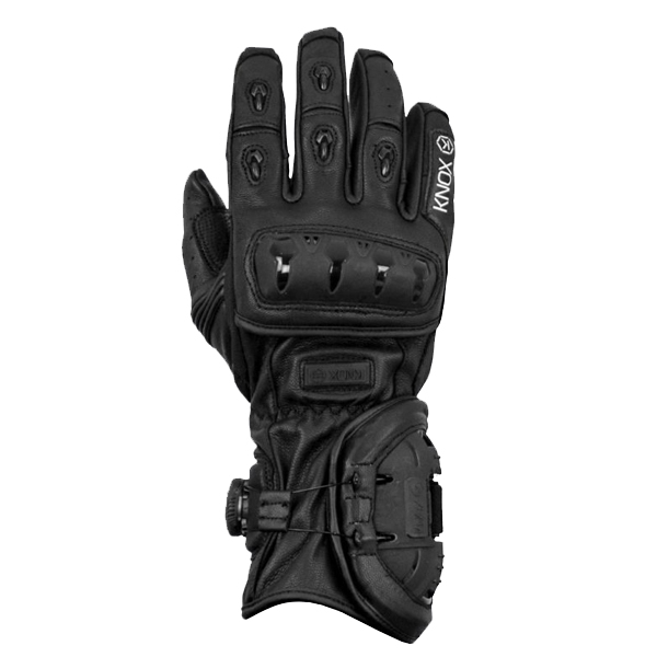 Motorcycle Gloves Knox Nexos Black