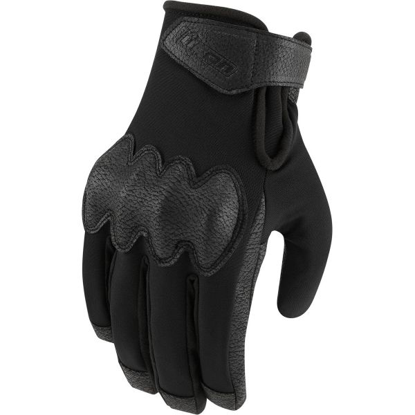 Motorcycle Gloves ICON PDX3 Glove Black Motorcycle Gloves ICON PDX3 Glove Black