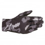 Motorcycle Gloves Alpinestars Reef Black Gray Camo