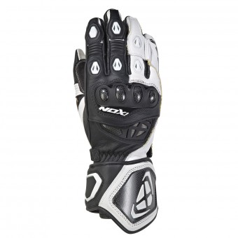 Motorcycle Gloves Ixon Rs Genius Replica Black White