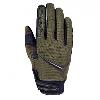Motorcycle Gloves Ixon RS Slick HP Black Kaki