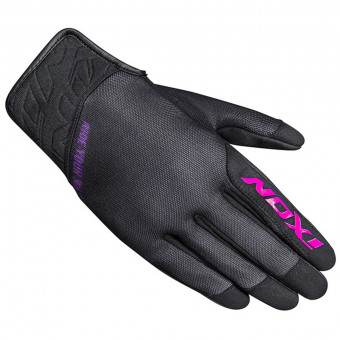 Motorcycle Gloves Ixon RS Slicker Lady Black Fuchsia Motorcycle Gloves Ixon RS Slicker Lady Black Fuchsia