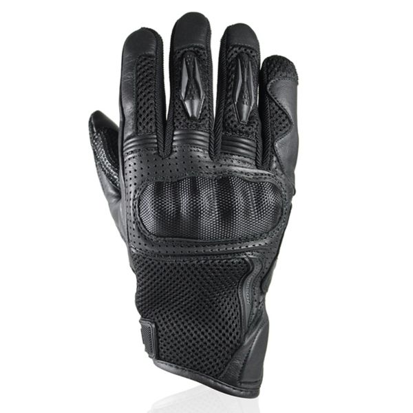 Motorcycle Gloves HARISSON Seaside Black