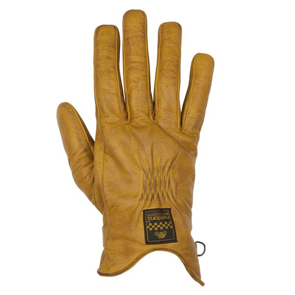 Motorcycle Gloves Helstons Shallow Summer Gold Brown Motorcycle Gloves Helstons Shallow Summer Gold Brown