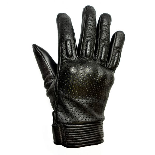 Motorcycle Gloves Helstons Side Woman Black White