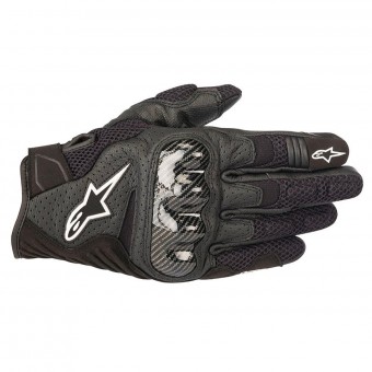 Motorcycle Gloves Alpinestars SMX-1 Air V2 Black Motorcycle Gloves Alpinestars SMX-1 Air V2 Black