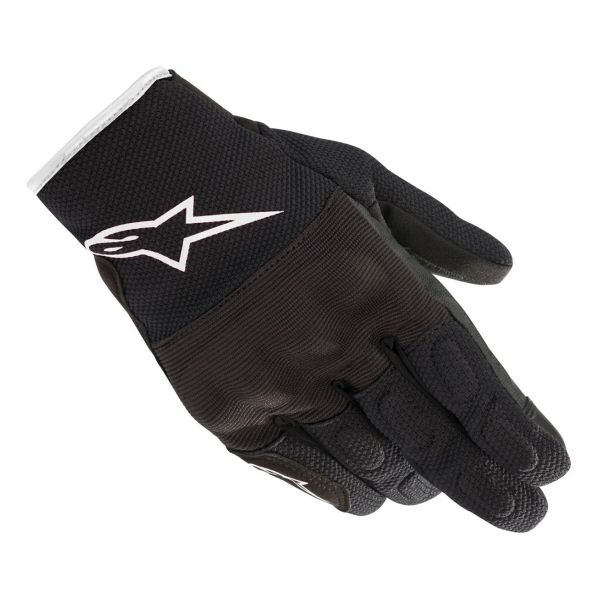 Motorcycle Gloves Alpinestars Stella S Max Drystar Black White Motorcycle Gloves Alpinestars Stella S Max Drystar Black White