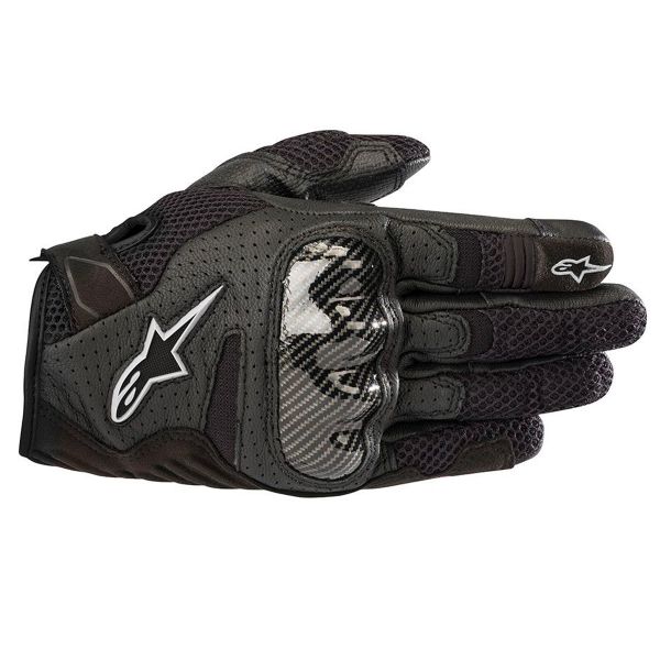 Motorcycle Gloves Alpinestars Stella SMX-1 Air V2 Black Motorcycle Gloves Alpinestars Stella SMX-1 Air V2 Black